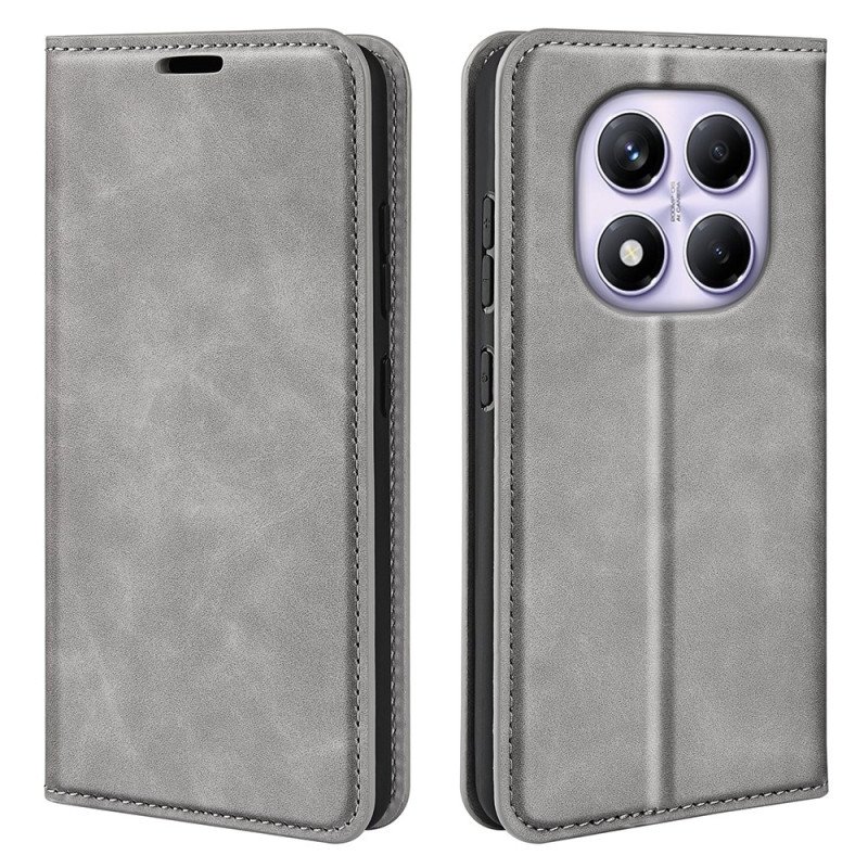 Folio-fodral Xiaomi Redmi Note 14 Pro 4g Lädermodell