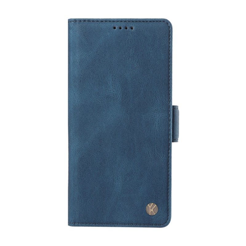 Folio-fodral Xiaomi Redmi Note 14 Pro 4g Telefonfodral Mockaeffekt Ykatu
