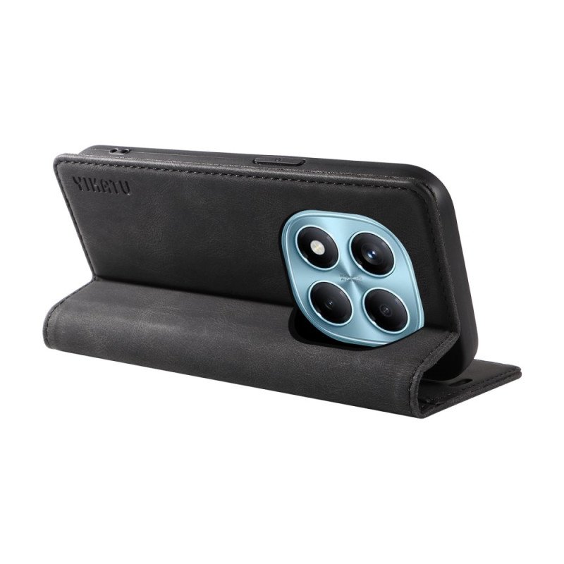 Folio-fodral Xiaomi Redmi Note 14 Pro 4g Telefonfodral Mockaeffekt Ykatu