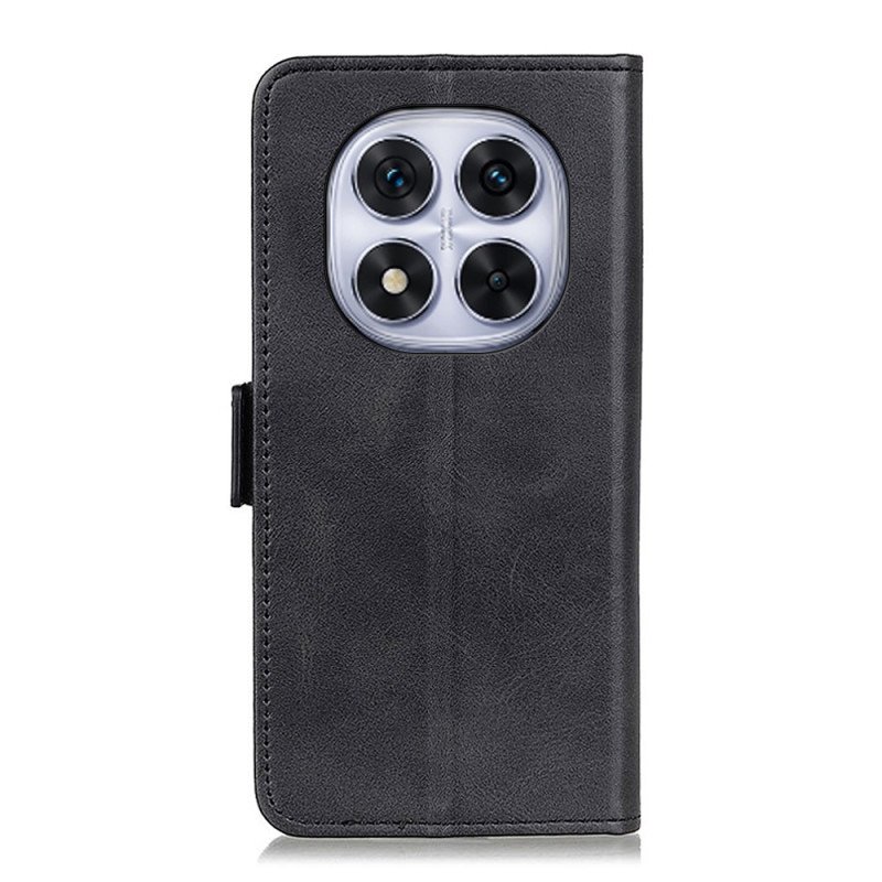 Läderfodral Xiaomi Redmi Note 14 Pro 4g Telefonfodral Dubbelspänne