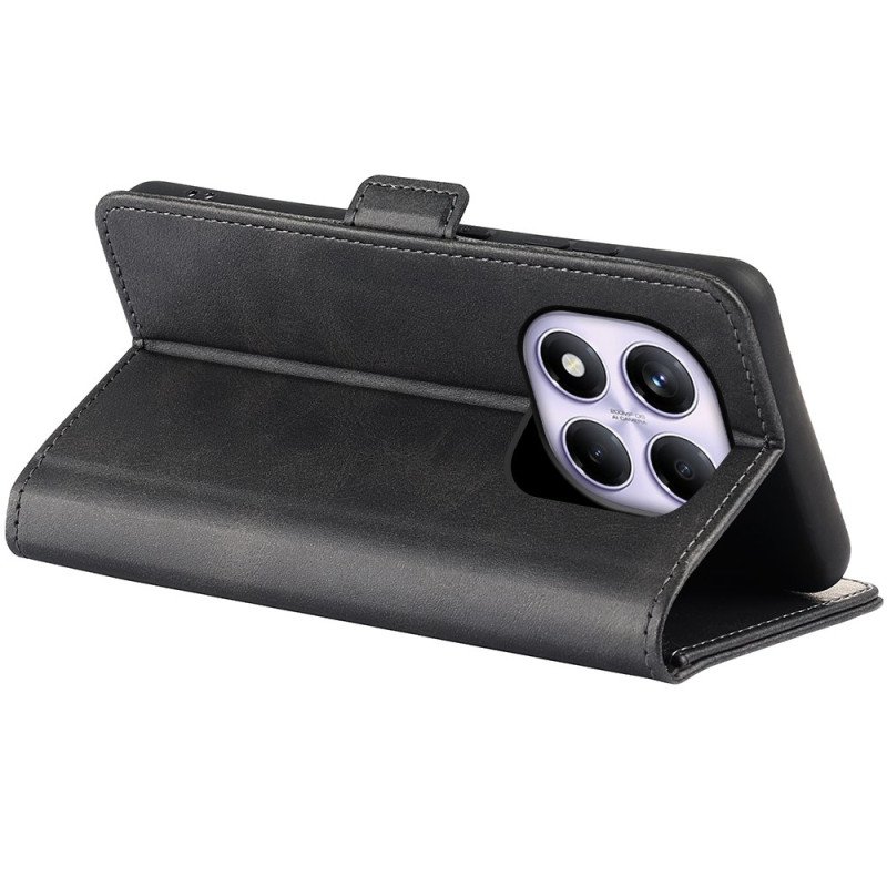 Läderfodral Xiaomi Redmi Note 14 Pro 4g Telefonfodral Dubbelspänne