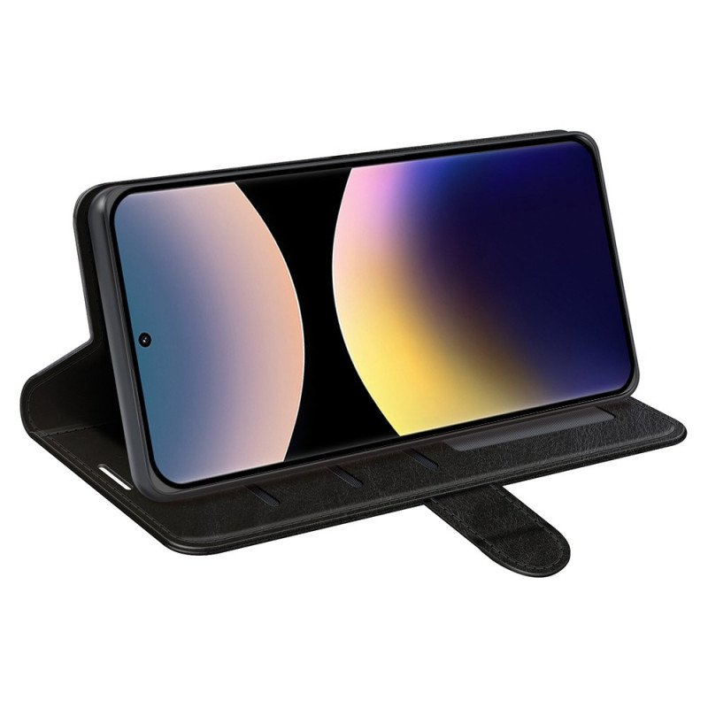 Läderfodral Xiaomi Redmi Note 14 Pro 4g Telefonfodral Vintage