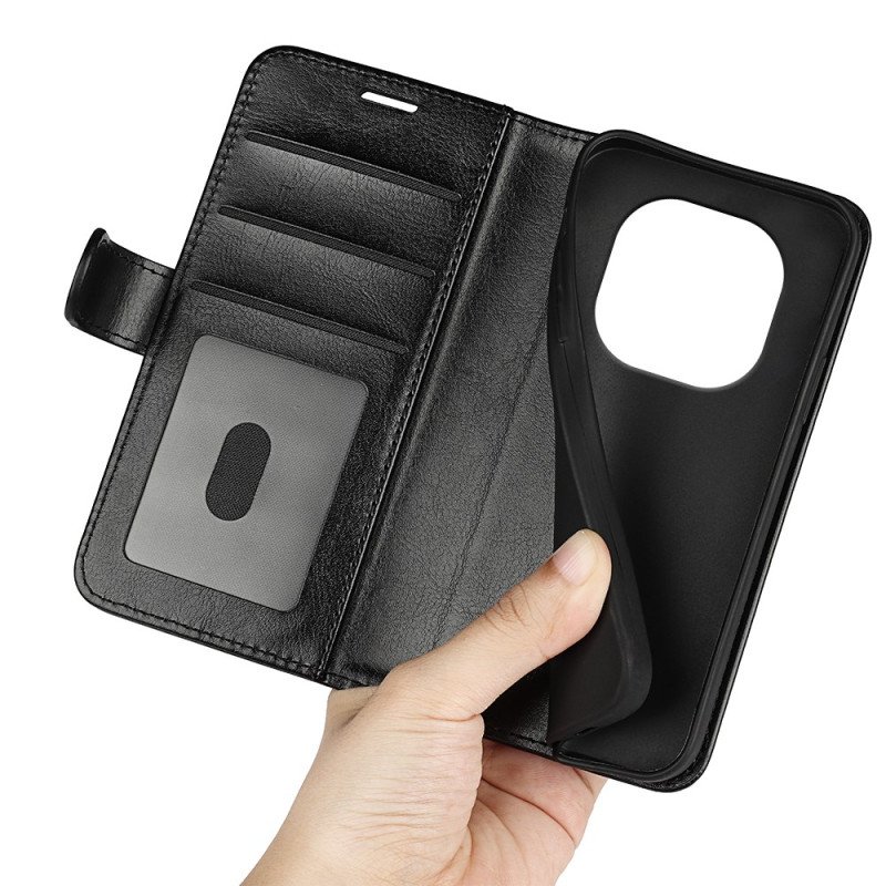 Läderfodral Xiaomi Redmi Note 14 Pro 4g Telefonfodral Vintage