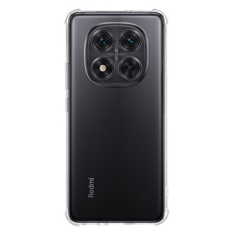 Skal För Xiaomi Redmi Note 14 Pro 4g Transparent Förstärkt Hörn