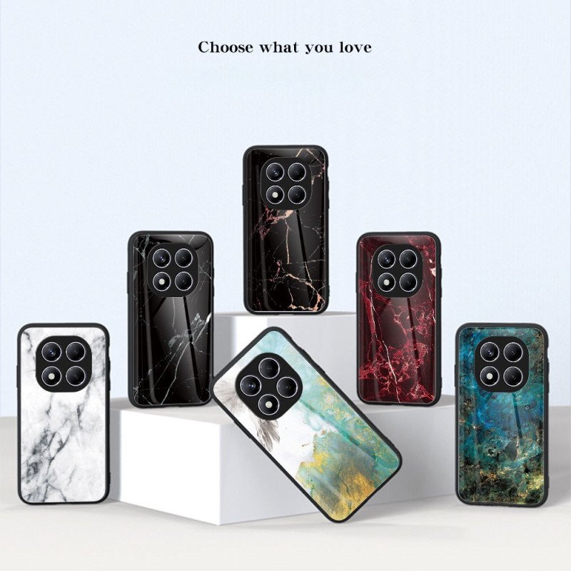 Skal Xiaomi Redmi Note 14 Pro 4g Marmorerat Härdat Glas