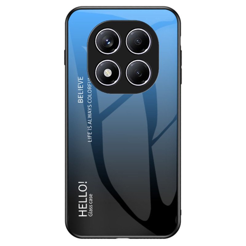 Skal Xiaomi Redmi Note 14 Pro 4g Telefonfodral Hello Härdat Glas