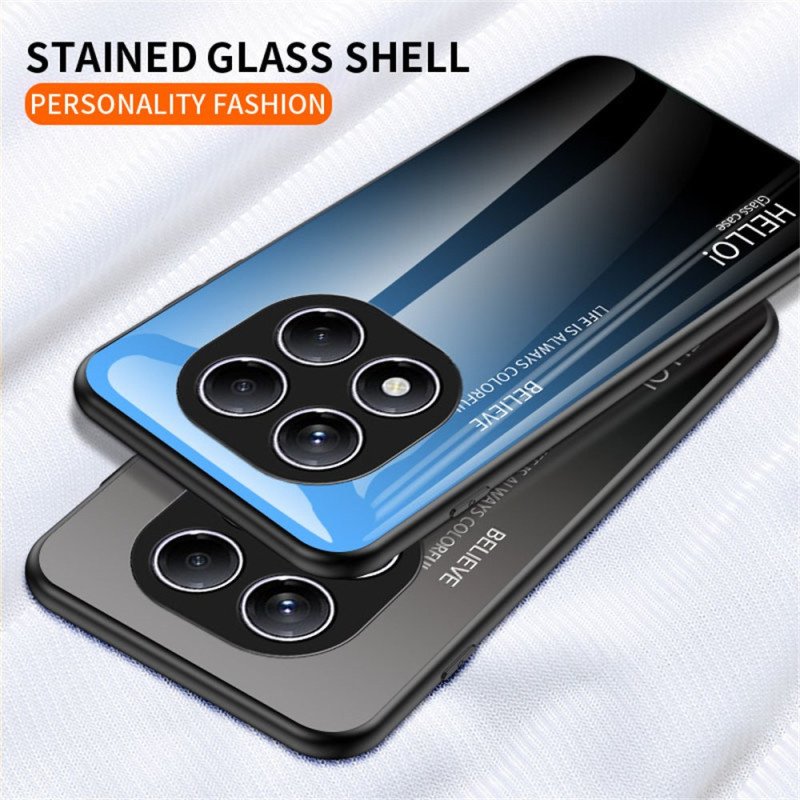 Skal Xiaomi Redmi Note 14 Pro 4g Telefonfodral Hello Härdat Glas