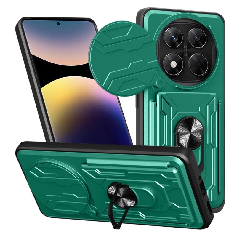 Skal Xiaomi Redmi Note 14 Pro 4g Ultratålig Med Stativ Och Linsskydd