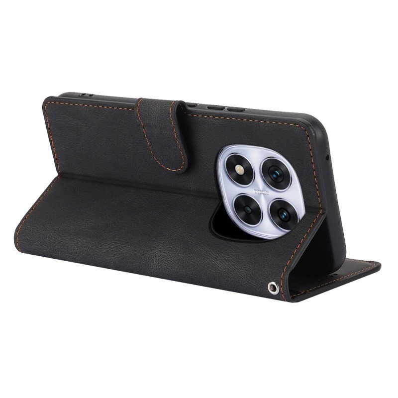 Skyddsfodral Xiaomi Redmi Note 14 Pro 4g Mockaeffekt Med Rem