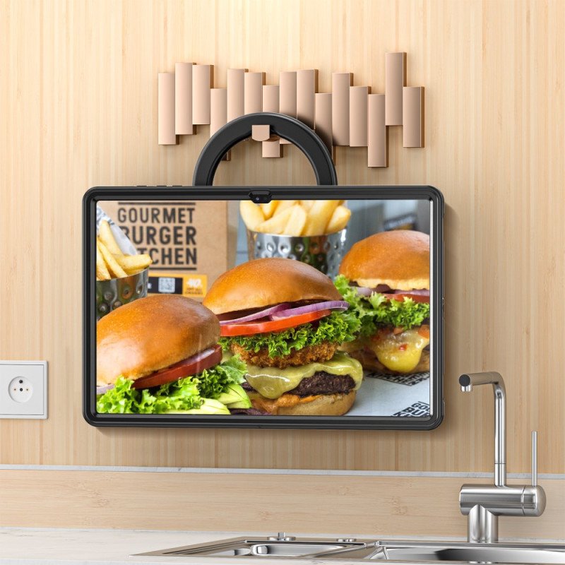 Skal För Samsung Galaxy Tab S10 Ultra Roterande Ringstativ