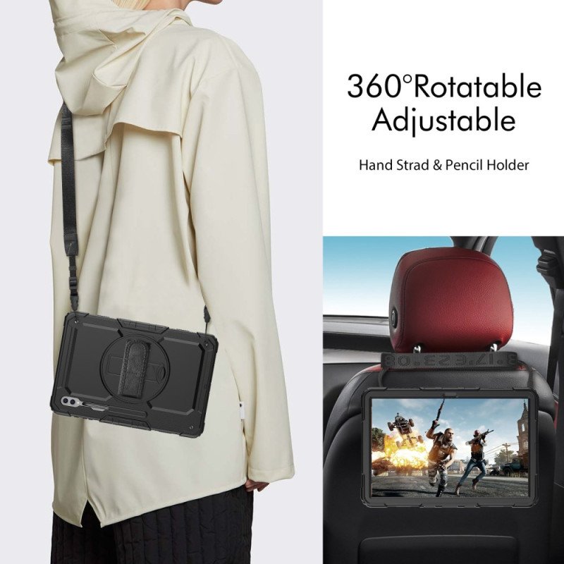 Skal Samsung Galaxy Tab S10 Ultra Stativ Och Skärmskydd