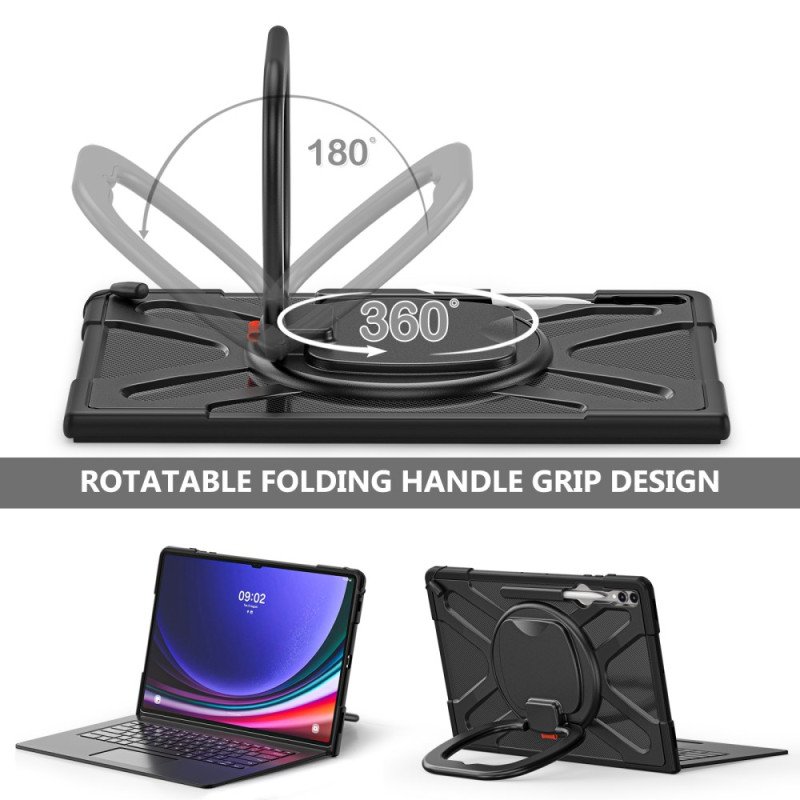 Skal Samsung Galaxy Tab S10 Ultra X910-stativ Och Grepp