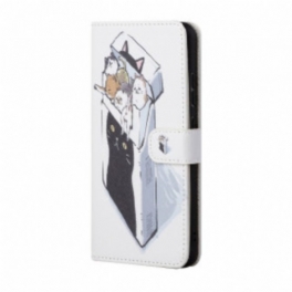 Fodral Xiaomi Redmi 10 Med Kedjar Leverans Thong Cats