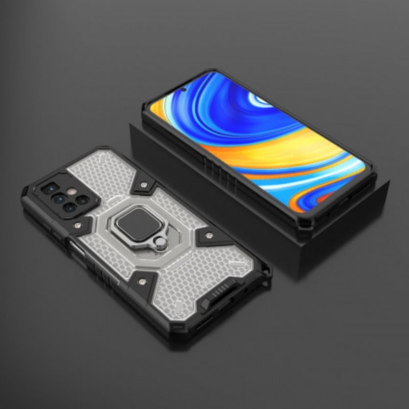 Skal Xiaomi Redmi 10 Honeycomb Med Ring