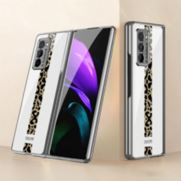 Skal Samsung Galaxy Z Fold 2 Gkk Leopard Härdat Glas