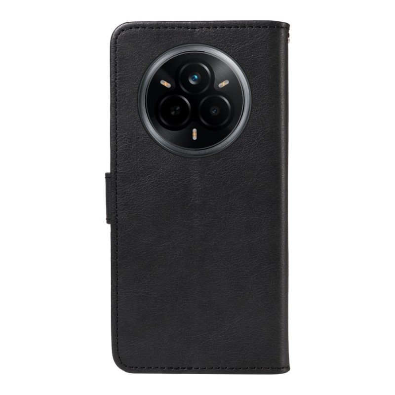 Fodral För Realme 14 Pro 5g Enkelt Konstläder