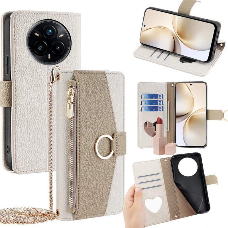 Fodral För Realme 14 Pro 5g Spegel Och Kedja