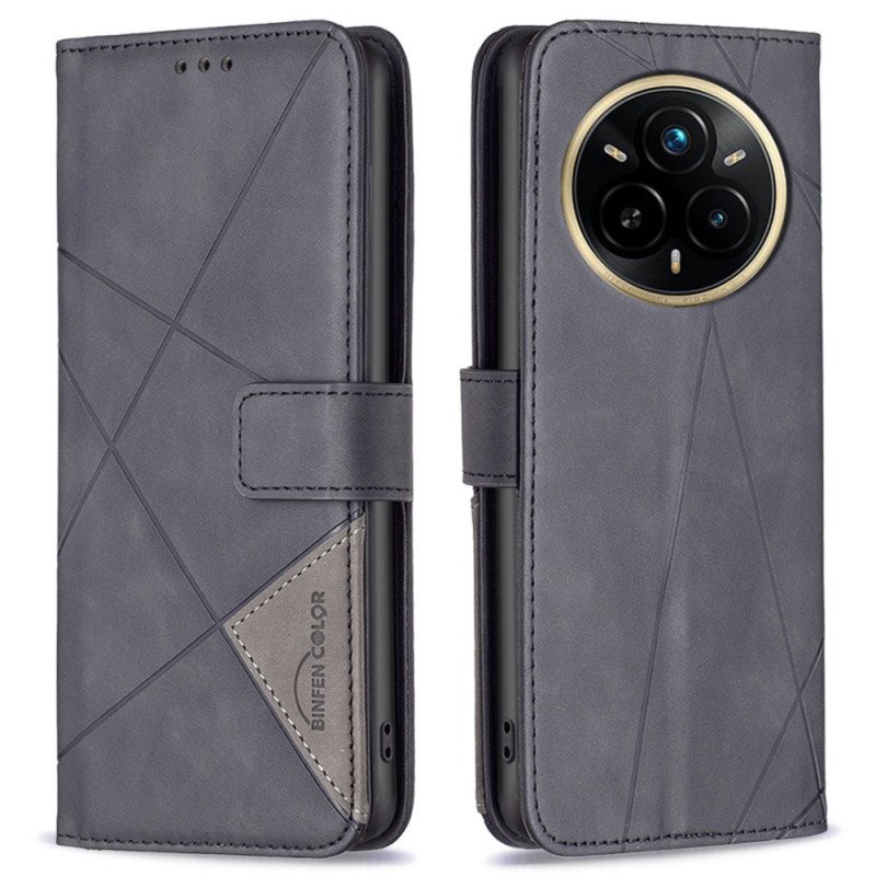 Fodral Realme 14 Pro 5g Binfen Färg Geometrisk Mönster