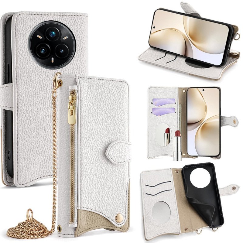 Fodral Realme 14 Pro 5g Plånbok Och Kedja