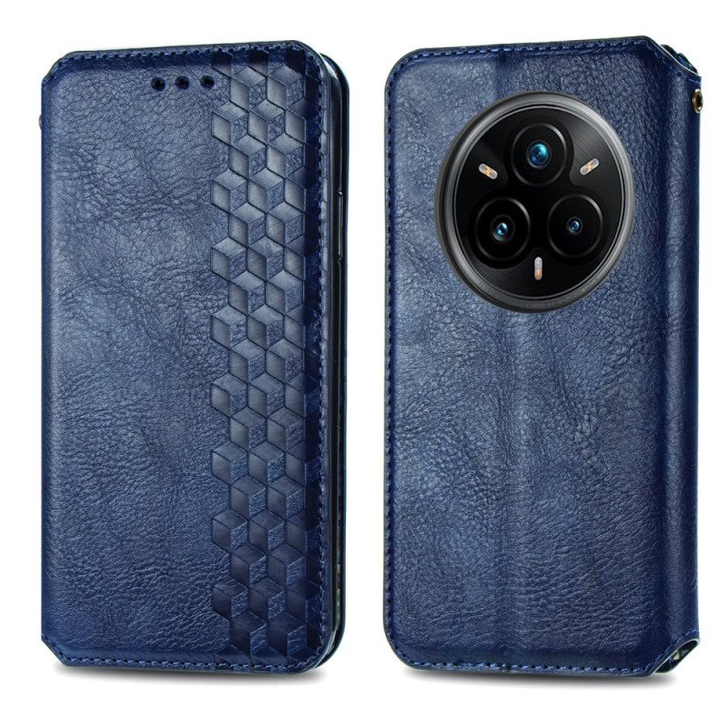 Folio-fodral Realme 14 Pro 5g Diamantkant I Mockaeffekt