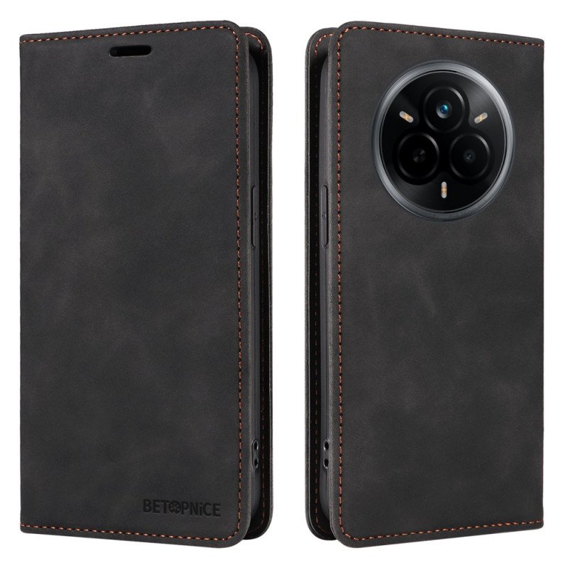 Folio-fodral Realme 14 Pro 5g Klassisk Mocka Rfid