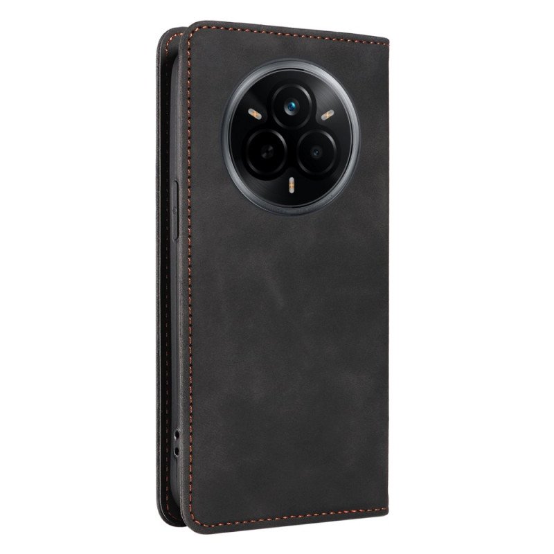 Folio-fodral Realme 14 Pro 5g Klassisk Mocka Rfid