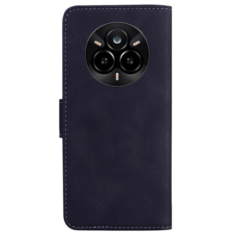 Läderskal Fodral Realme 14 Pro 5g Mockastil