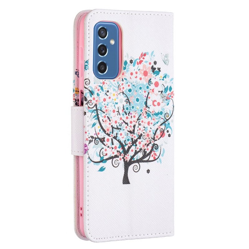 Fodral Samsung Galaxy M52 5G Regnbågsbuske