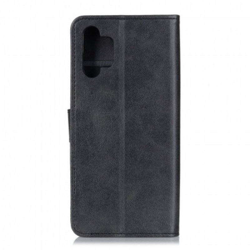 Fodral Samsung Galaxy A32 5G Retro Matt Lädereffekt