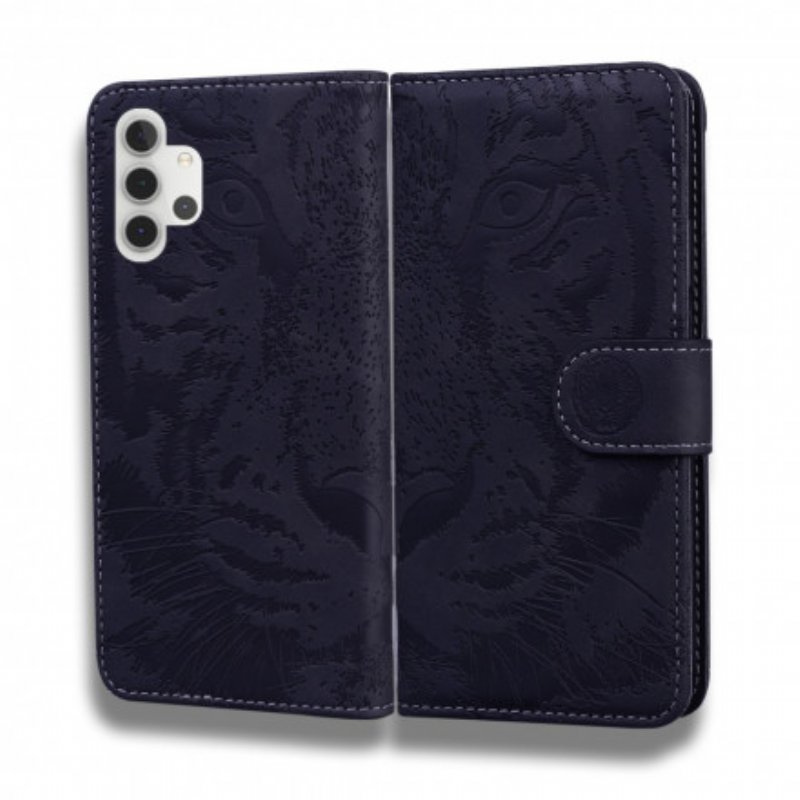 Fodral Samsung Galaxy A32 5G Tiger Face Print
