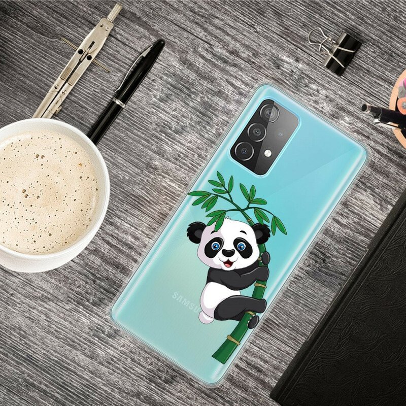 Skal Samsung Galaxy A32 5G Panda På Bambu
