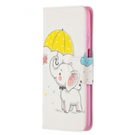 Fodral Samsung Galaxy M12 / A12 Baby Elefant
