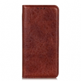 Folio-fodral Samsung Galaxy M12 / A12 Läderfodral Split Läderstil