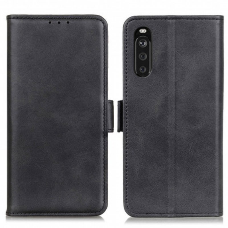 Fodral Sony Xperia 5 III Folio-fodral Dubbel Klaff