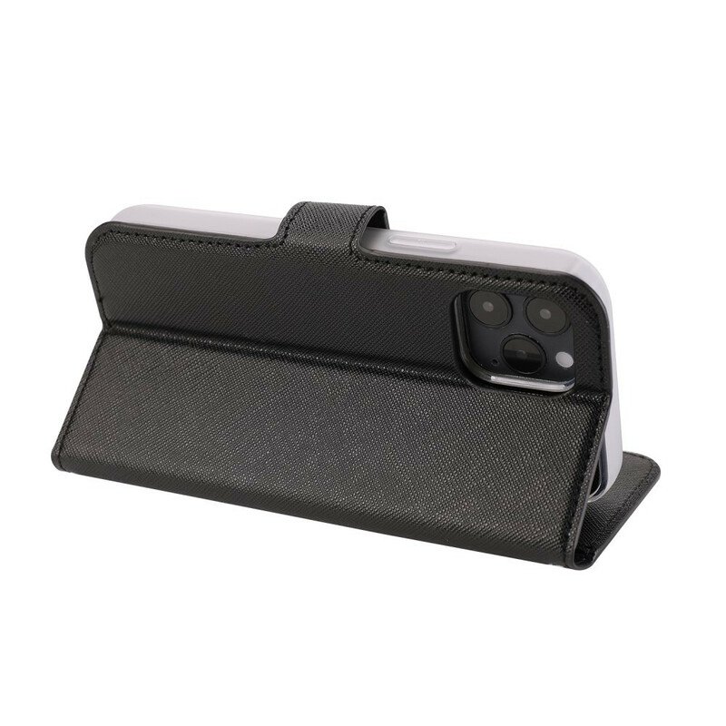 Skal Fodral iPhone 12 / 12 Pro Texturerad Med Avtagbar