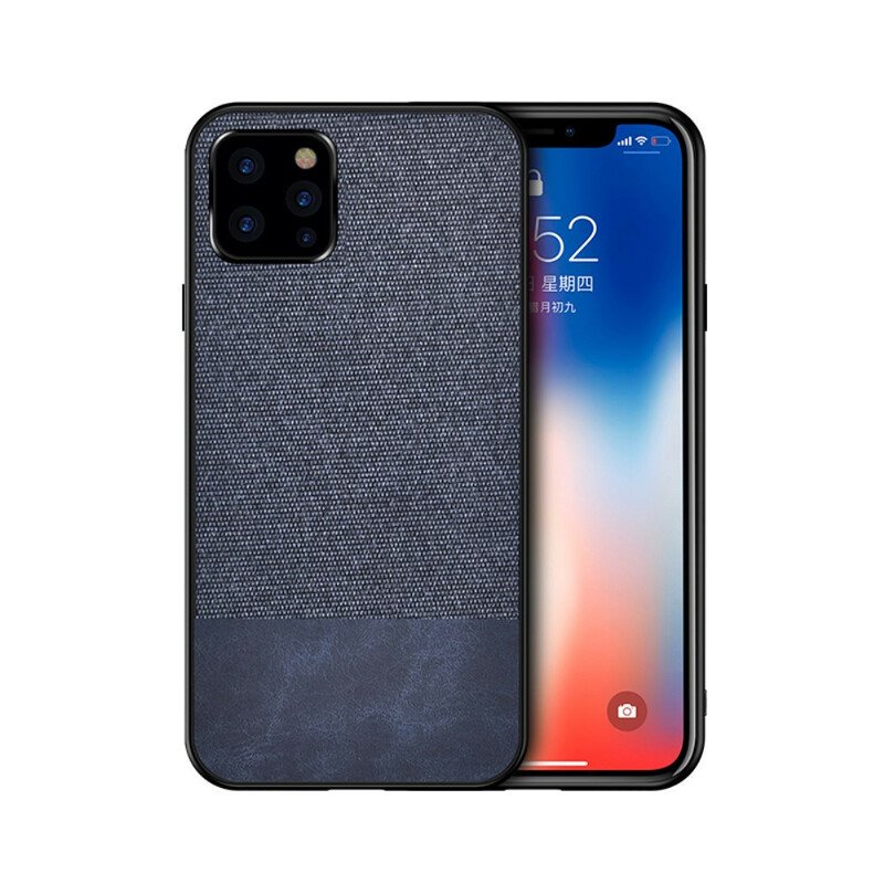 Skal iPhone 12 / 12 Pro Bi-textur Konstläder