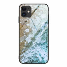 Skal iPhone 12 / 12 Pro Härdat Glas Färger