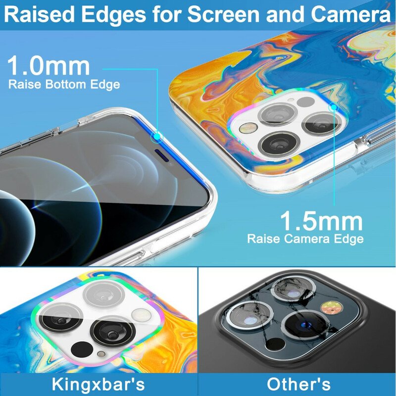 Skal iPhone 12 / 12 Pro Konstnärlig Kingxbar