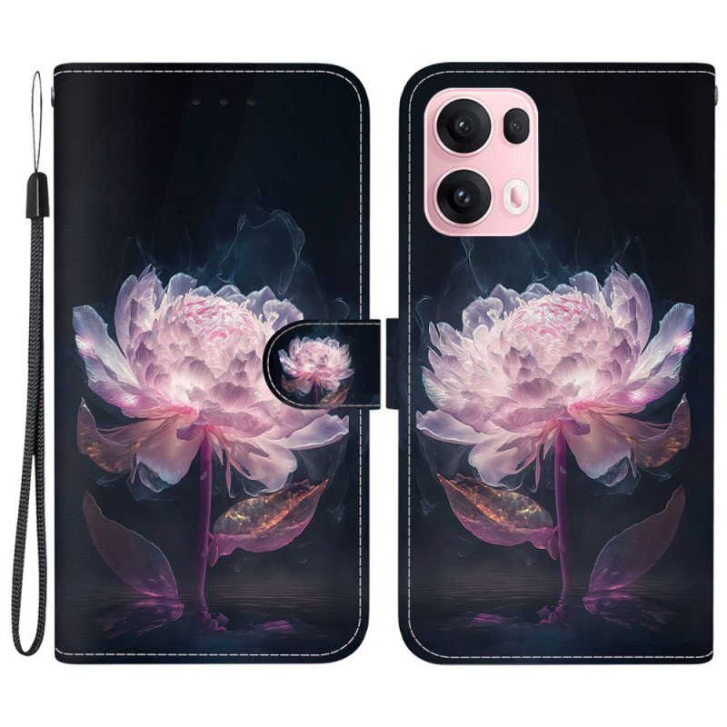 Fodral För Oppo Reno 13 Pro 5g Lila Pion