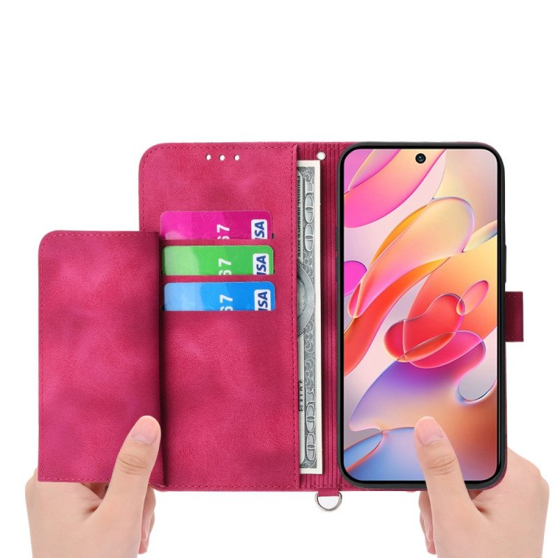 Fodral Samsung Galaxy S25 5g Edge Blommönster Och Remmar