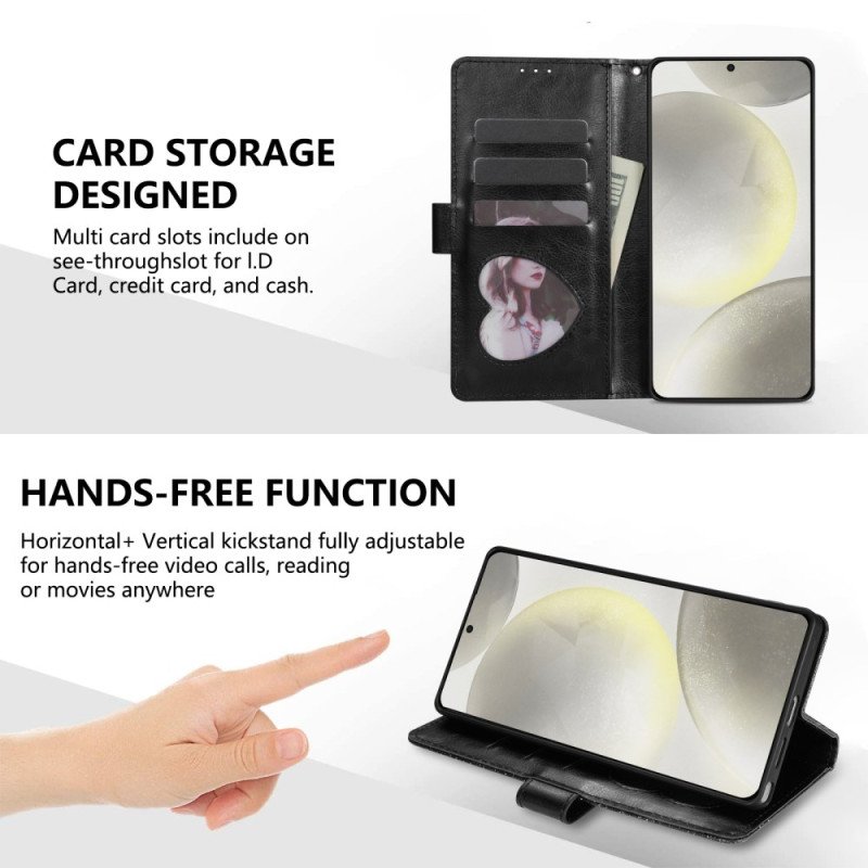 Fodral Samsung Galaxy S25 5g Edge Paljettplånbok