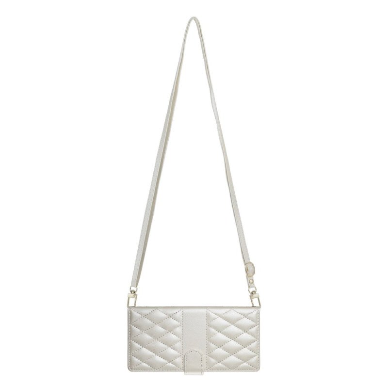 Fodral Samsung Galaxy S25 5g Edge Quiltad Med Rem Och Axelrem