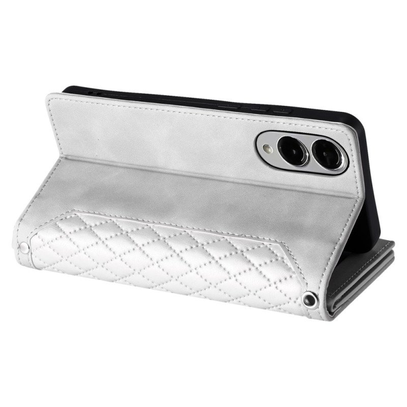 Fodral Samsung Galaxy S25 5g Edge Quiltad Plånbok