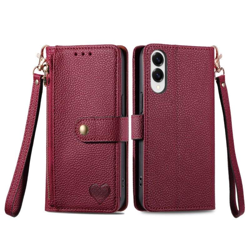 Fodral Samsung Galaxy S25 5g Edge Rfid-hjärtdesign