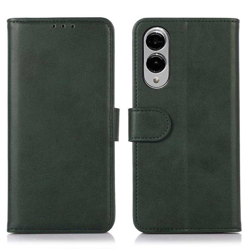 Fodral Samsung Galaxy S25 5g Edge Texturerat Läder