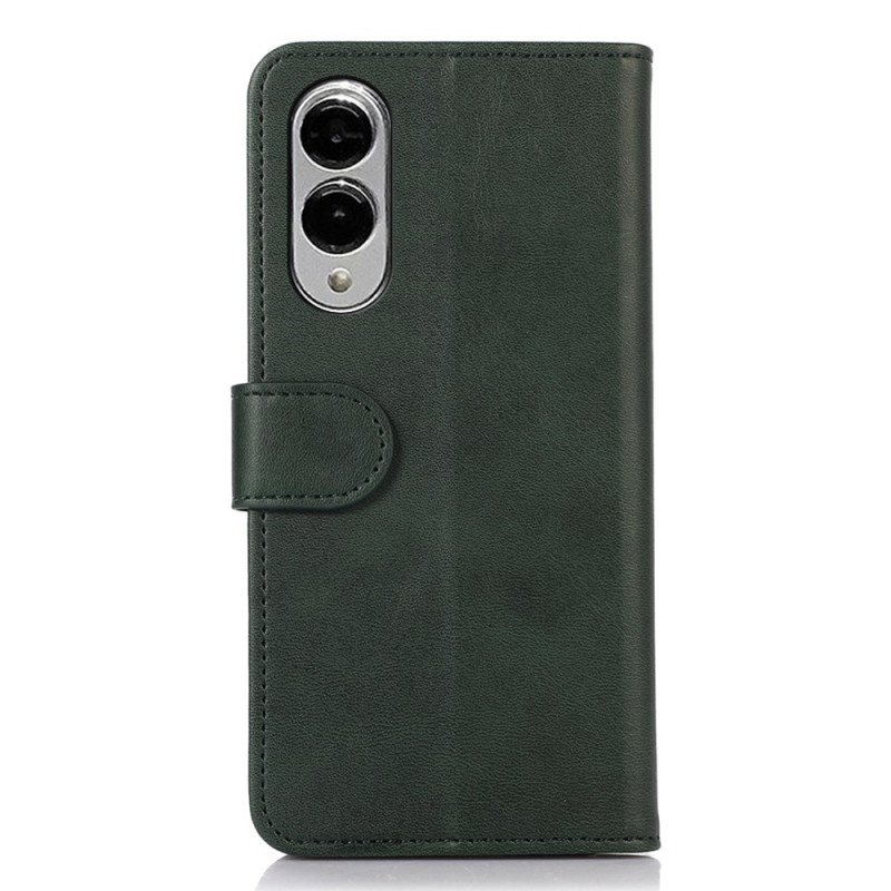 Fodral Samsung Galaxy S25 5g Edge Texturerat Läder