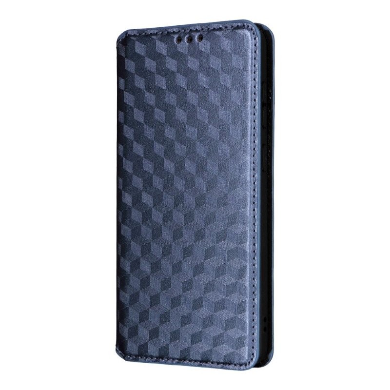 Folio-fodral Samsung Galaxy S25 5g Edge 3d-kuber