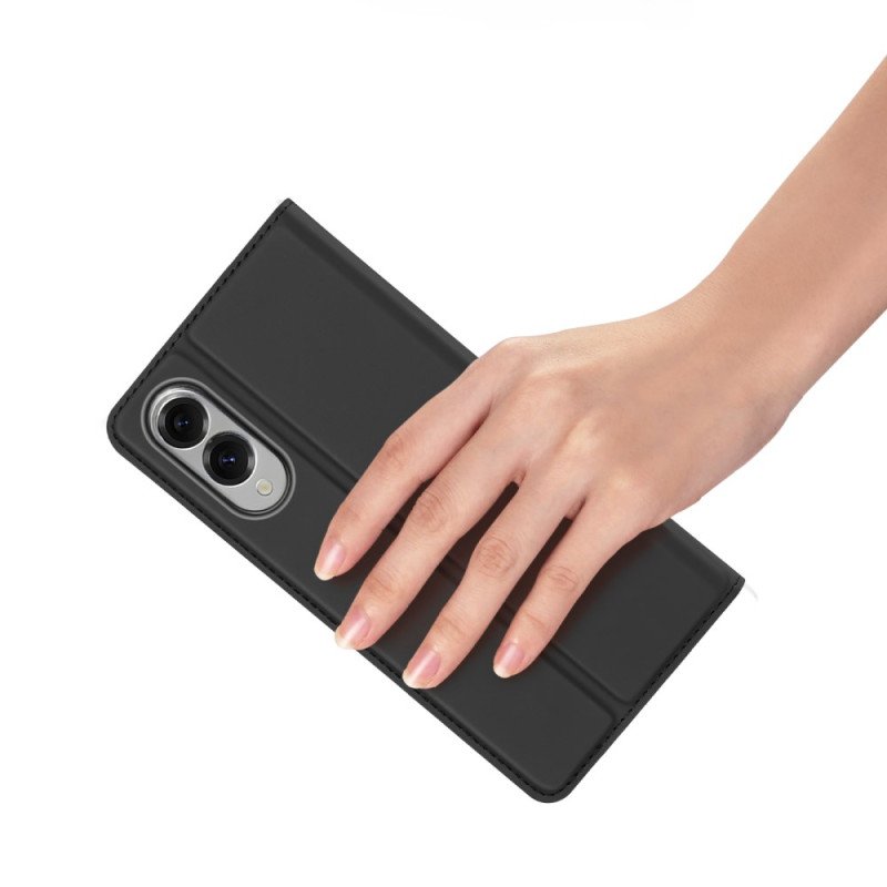 Folio-fodral Samsung Galaxy S25 5g Edge Dux Ducis Pro-seriens Skal