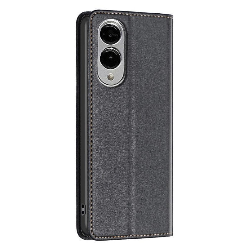 Folio-fodral Samsung Galaxy S25 5g Edge Klassisk Binfen-färg