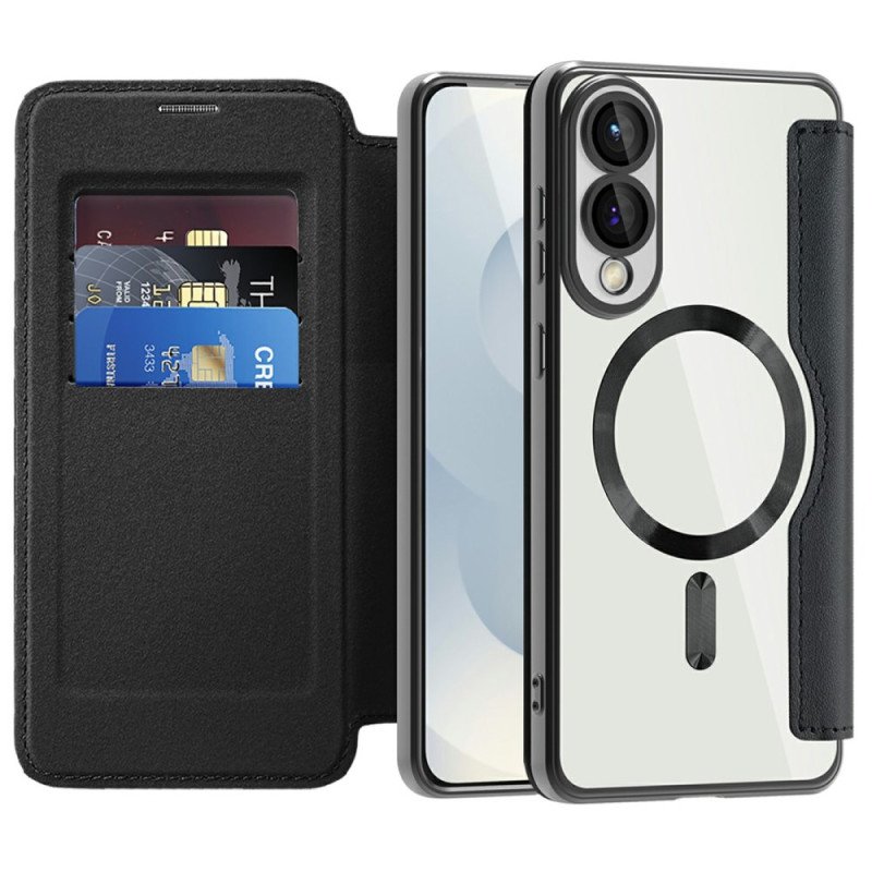 Folio-fodral Samsung Galaxy S25 5g Edge Magsafe-kompatibel Med Rfid-blockering